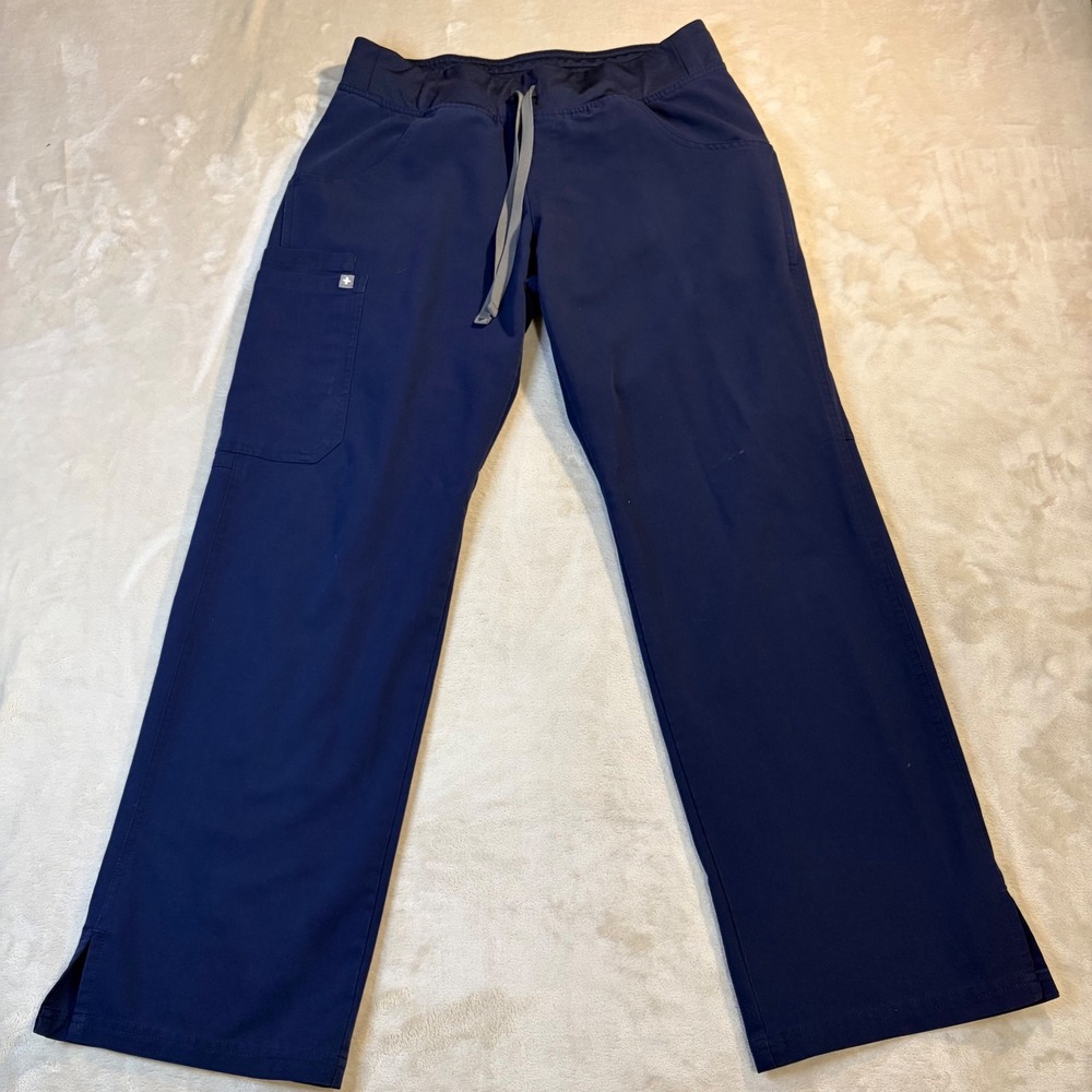 FIGS Technical Collection Navy Blue Scrub Pants Womens Small T21004P